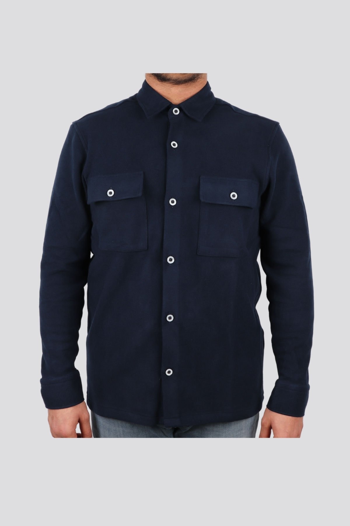 Daniel Bessi Slim Fit Selanik Örme Gömlek 206-12-24