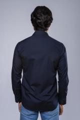 Slim Fit Uzun Kollu Erkek Gömlek 360-DB09 YEŞİL - 2XL