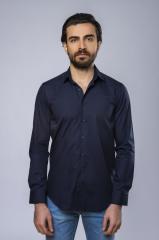 Slim Fit Uzun Kollu Erkek Gömlek 360-DB09 YEŞİL - 2XL
