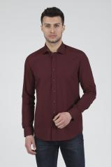 Slim Fit Uzun Kollu Erkek Gömlek 360-DB09