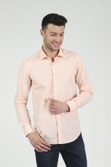 Slim Fit Uzun Kollu Erkek Gömlek 360-DB17 SOMON - XL
