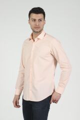 Slim Fit Uzun Kollu Erkek Gömlek 360-DB17 SOMON - XL