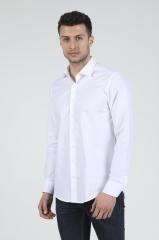 Slim Fit Uzun Kollu Erkek Gömlek 525-DB02