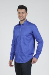 Slim Fit Uzun Kollu Erkek Gömlek 585-DB39